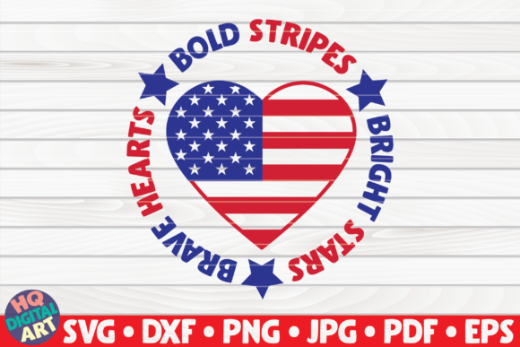 Bold Stripes 4th of July Quote Review
