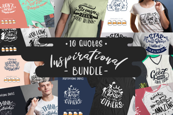 Review: 10 Inspirationa Bundle Lettering Quote