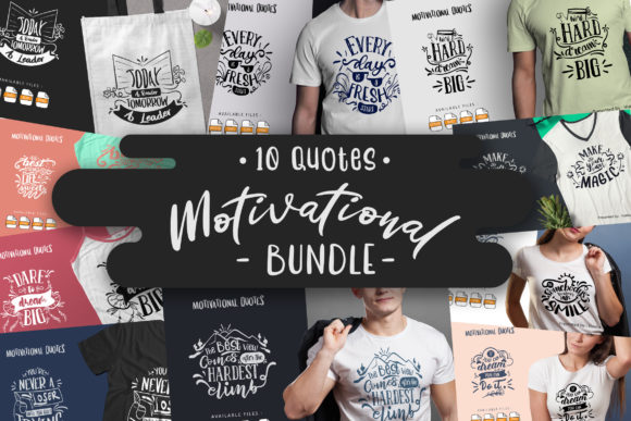 Review: 10 Motivational Bundle Lettering Quote