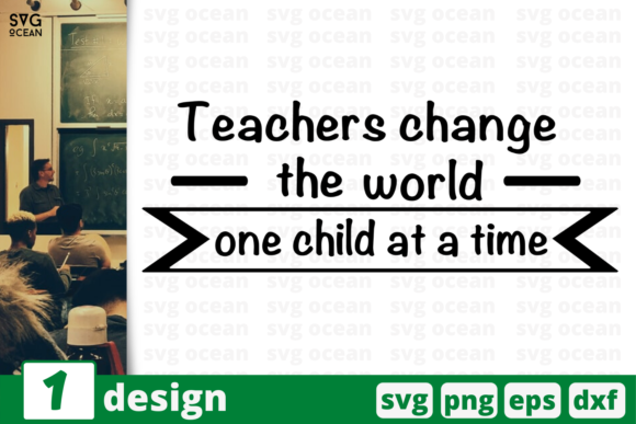 Review: Teachers Change the World Quote for Embroidery