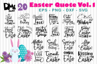 Reviewing 20 Easter Quote Vol.1 for Embroidery