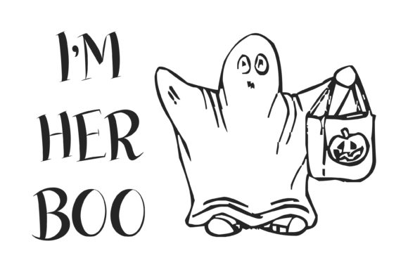 Reviewing the I m Her Boo Quote Halloween Design
